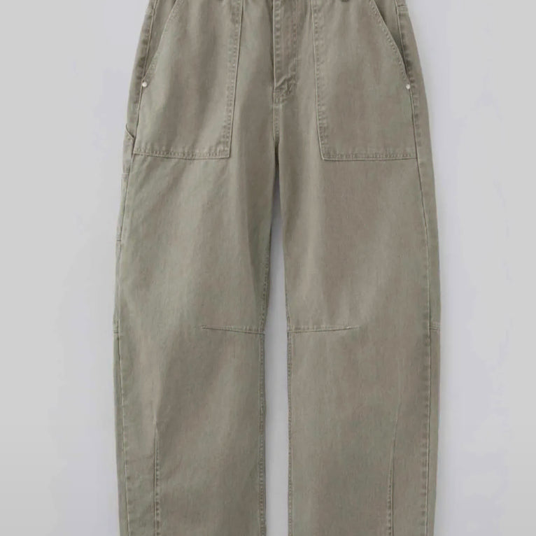 [BUNJANG] Fabrega Fatigue Cation Curved Pants Walnut Brown / [2] 파브레가 퍼티그 카치온 커브드 팬츠 월넛브라운
