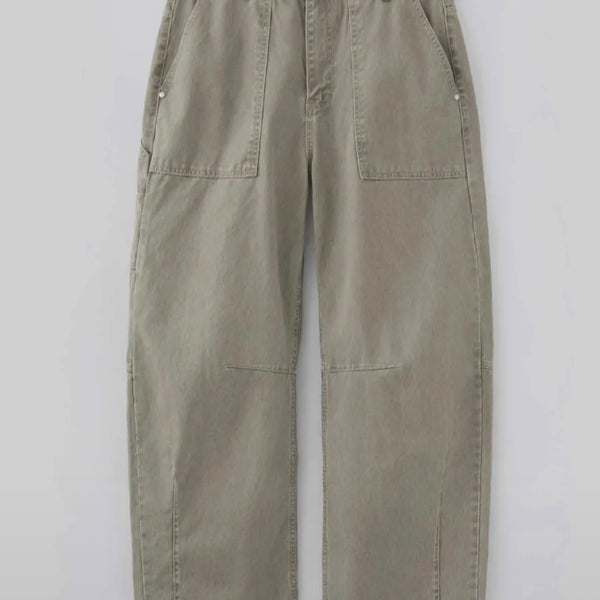 [BUNJANG] Fabrega Fatigue Cation Curved Pants Walnut Brown / [2] 파브레가 퍼티그 카치온 커브드 팬츠 월넛브라운