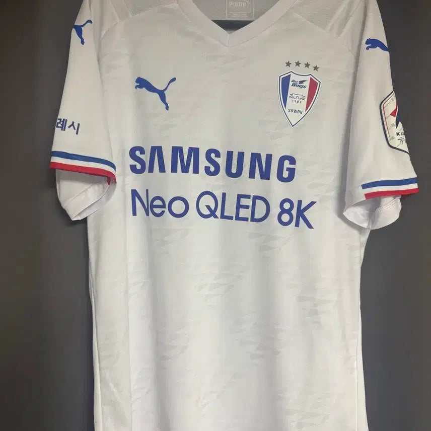[BUNJANG] Suwon Samsung Bluewings 2022 Away Jersey Saric / [L] 수원삼성블루윙즈 22 어웨이 유니폼 사리치 마킹