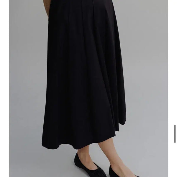 [BUNJANG] Mango Please Flare Skirt Black Size S / mmp 망고매니플리즈 플레어 스커트