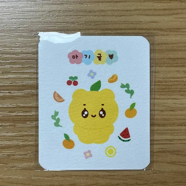 [BUNJANG] Seventeen Seungkwan Baby Orange Ppú Adoption Certificate / 세븐틴 승관 인형 아기귤뿌 입양증