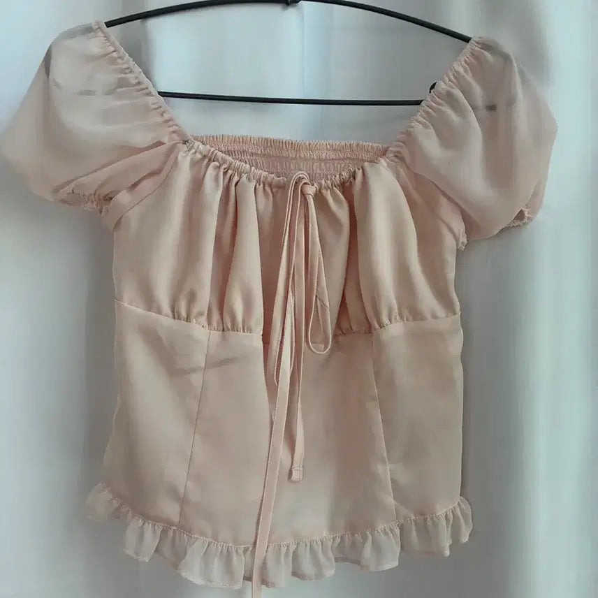 [BUNJANG] Wony House Princess Ribbon Blouse / 택ㅇ)워니하우스 프린세스 리본블라우스