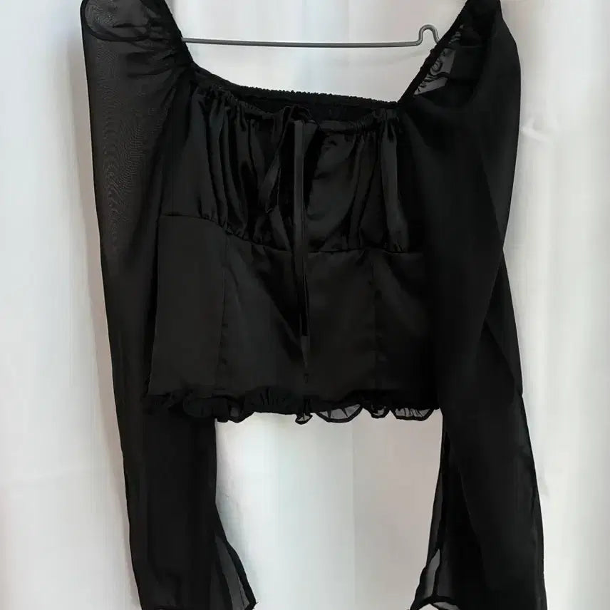 [BUNJANG] Wony House Princess Ribbon Blouse / 워니하우스 프린세스 리본 블라우스