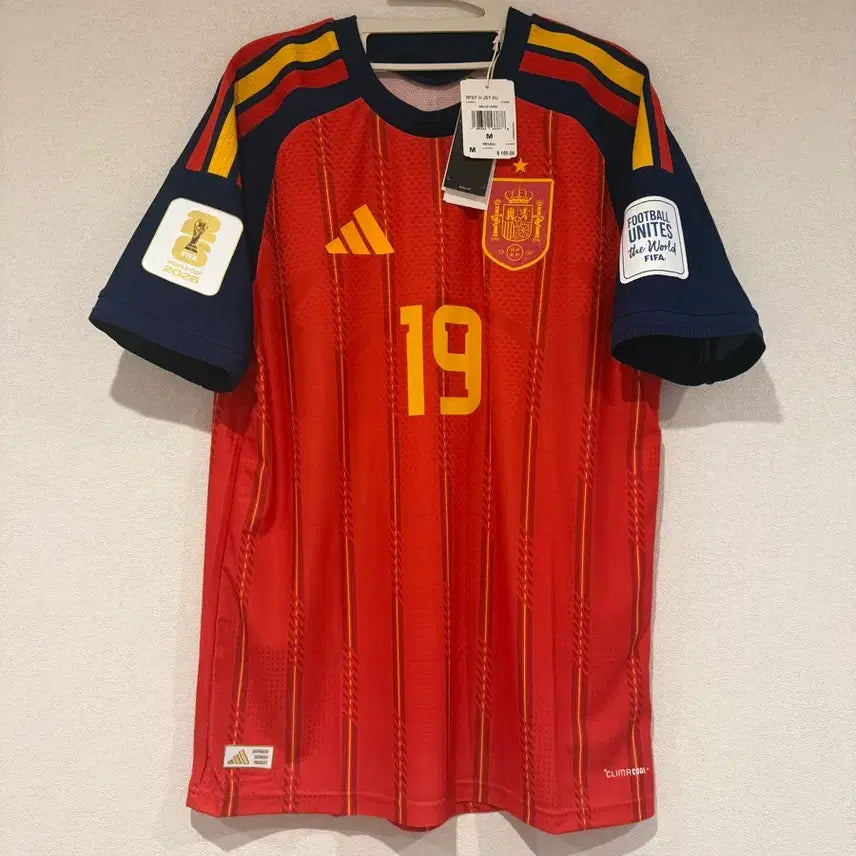 [BUNJANG] Spain Lamine Yamal Authentic 2026 Jersey / 2026 스페인 어센틱 #19 라민 야말 유니폼 새제품