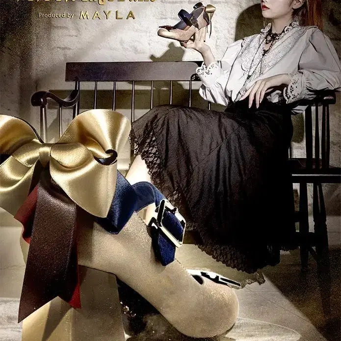 [BUNJANG] Mayla x Fate/strange Fake Gilgamesh (Archer) Pumps / mayla x Fate strange Fake 콜라보 길가메시(아처) 펌프스