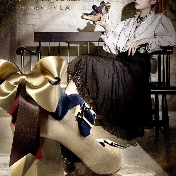 [BUNJANG] Mayla x Fate/strange Fake Gilgamesh (Archer) Pumps / mayla x Fate strange Fake 콜라보 길가메시(아처) 펌프스