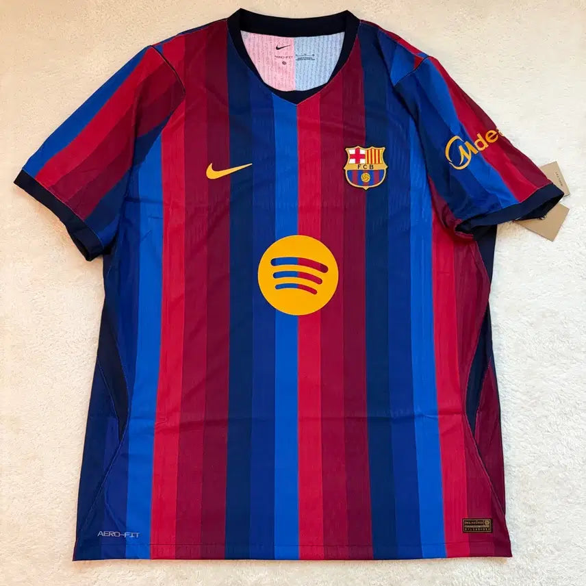 [BUNJANG] FC Barcelona 26-27 Home Authentic XL Jersey / 26-27 fc바르셀로나 홈 adv(어센틱) XL