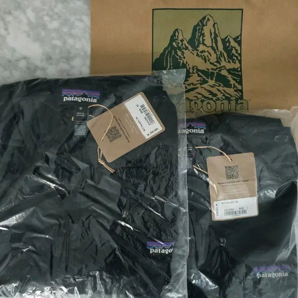 [BUNJANG] Patagonia Houdini Windbreaker Black (M/L) / 파타고니아 후디니 바람막이 블랙 정품 새상품 (M/L)