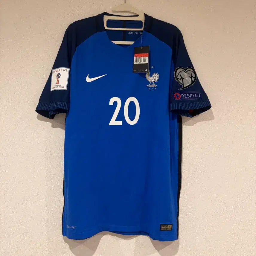 [BUNJANG] France National Team Mbappé Authentic Jersey (New) / 16/18 프랑스 어센틱 음바페 유니폼 새제품