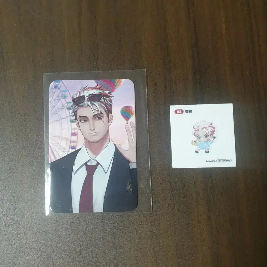 [BUNJANG] Michuland Angbo Photocard & Sticker Bundle Set / [판매] 미츄랜드 앵보 포토카드 띠부씰 일괄 (미츄, 버튜버  버츄얼