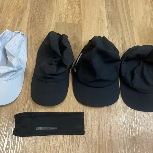 [BUNJANG] Decathlon Quechua Kiprun Running Cap & Headband Set / 데카트론 킵런 러닝 캡 4종,헤어밴드