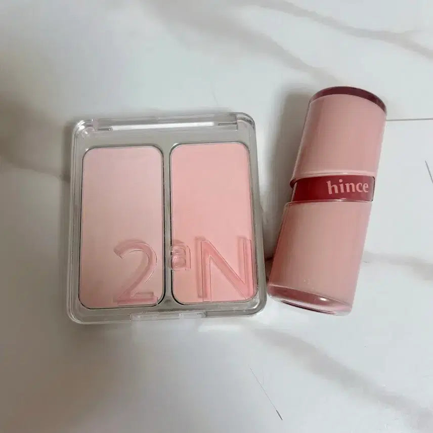 [BUNJANG] 2aN Love Lodge Blusher + Hince Loose Rose Bundle Set / 투에이엔 러브 로지 블러셔 + 힌스  로로즈 일괄