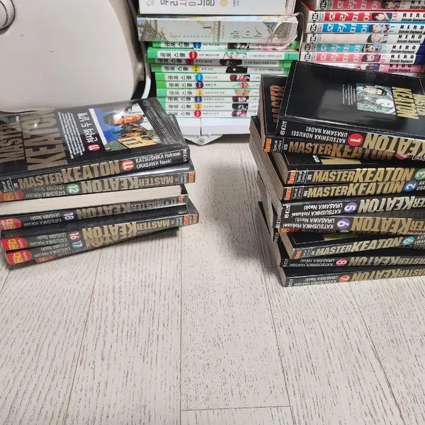 [BUNJANG] Master Keaton Complete Manga Set (Partially Sealed) / 마스터 키튼 만화책 전권 (일부 미개봉 새책)