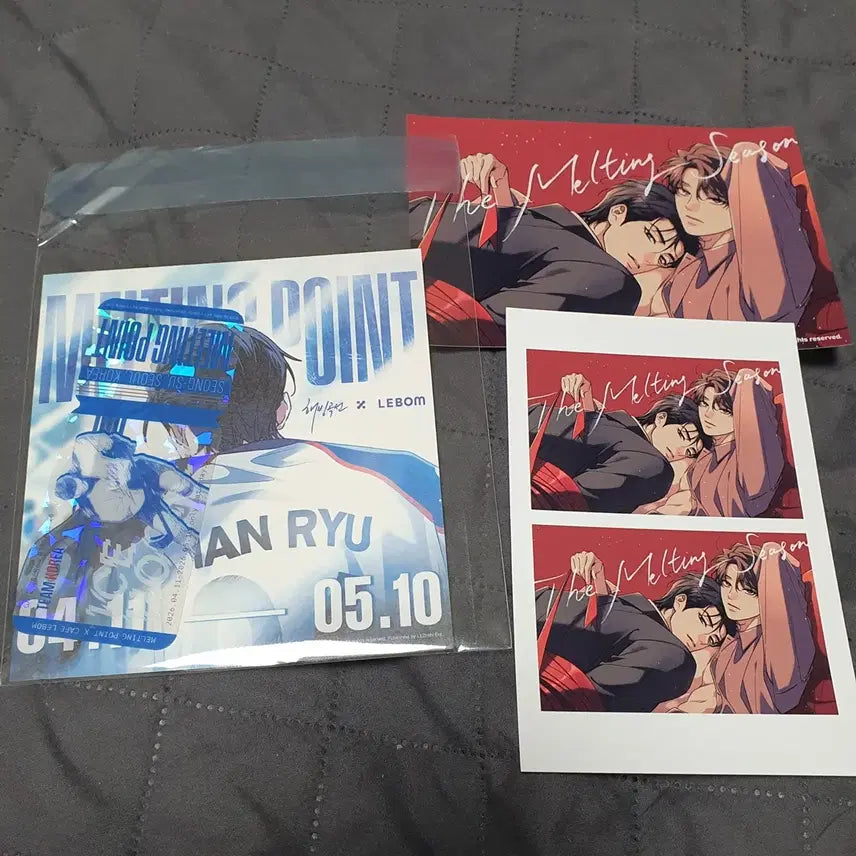 [BUNJANG] Haebingseon Rebom Valentine's Day Printy Matte Bundle Set / 해빙곡선 레봄 입장특전 프린티 무광 일괄양도