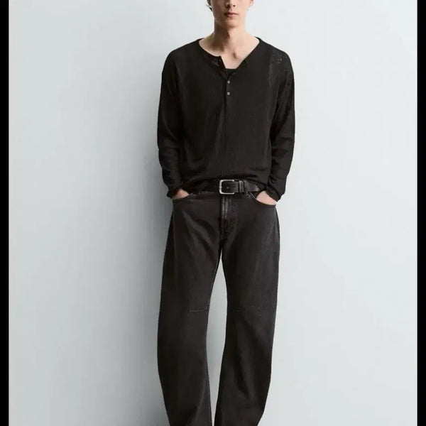 [BUNJANG] ZARA Relaxed Barrel Fit Denim (Size 34) / <미착용 새상품> ZARA 자라 릴렉스 배럴핏 데님, 34