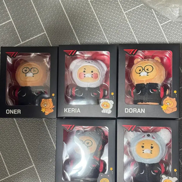 [BUNJANG] T1 Kakao Friends Chunsik Collaboration Doll Set / 2026 T1 티원 카카오프렌즈 춘식이콜라보인형세트