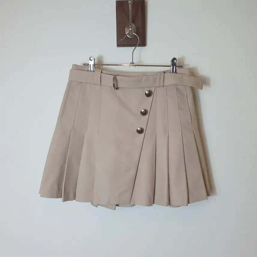 [BUNJANG] Maje Pleated Mini Skirt / 마쥬 플리츠 미니 스커트