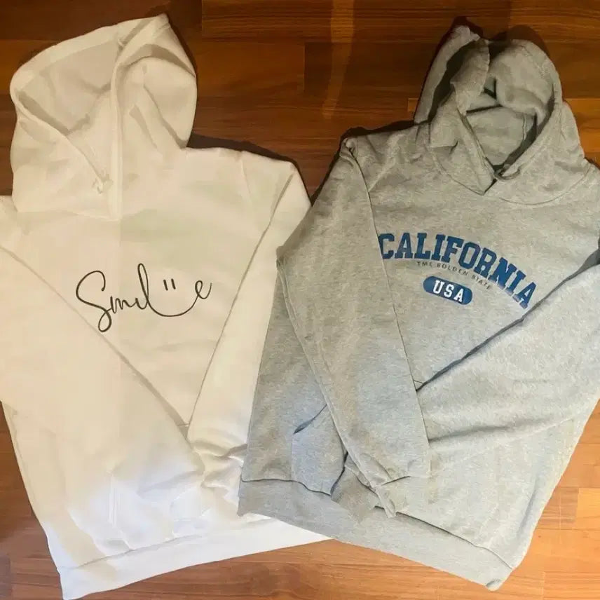 [BUNJANG] Bundle Set Hooded Sweatshirts (New) / 기모 후드티 2개 일괄 (새상품)