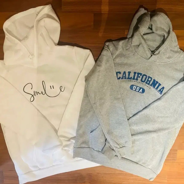 [BUNJANG] Bundle Set Hooded Sweatshirts (New) / 기모 후드티 2개 일괄 (새상품)