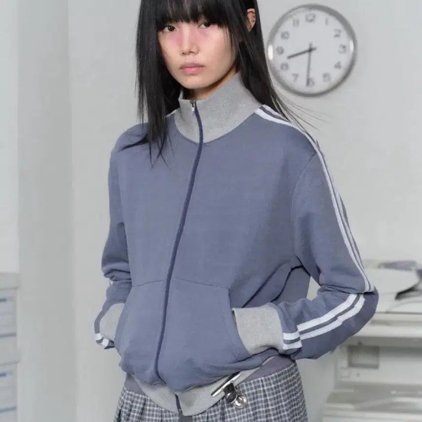 [BUNJANG] ETER Vintage Zip-Up Jumper (New) / 빈티지 집업 새상품 - 블루