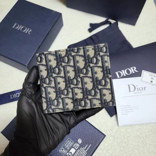 [BUNJANG] Dior Oblique Bifold Wallet / [26년구매/새상품급] 디올 오블리크 반지갑
