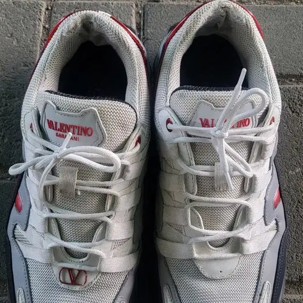 [BUNJANG] Valentino Garavani White Sneakers / 발렌티노 가라바니 스니커즈 흰색
