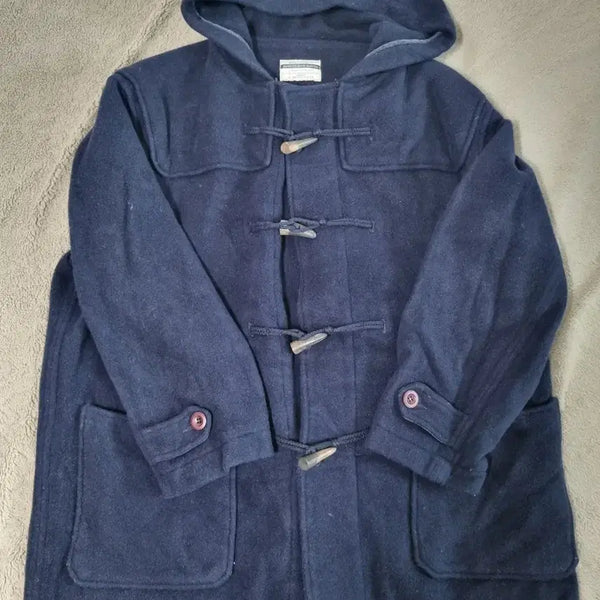 [BUNJANG] Benetton Duffle Coat Navy Size L / 베네통 benetton 더플코트 l사이즈 made in italy