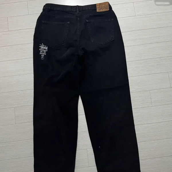 [BUNJANG] Stussy Washed Canvas Big Ol Jeans Black / (32)스투시 워시드 캔버스 빅 올 진 블랙
