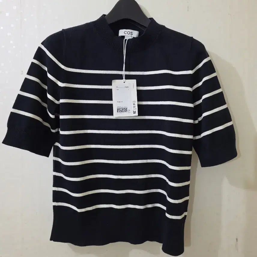 [BUNJANG] COS Striped Knit T-Shirt Size S / cos 스트라이프 니트 티셔츠 s 새상품