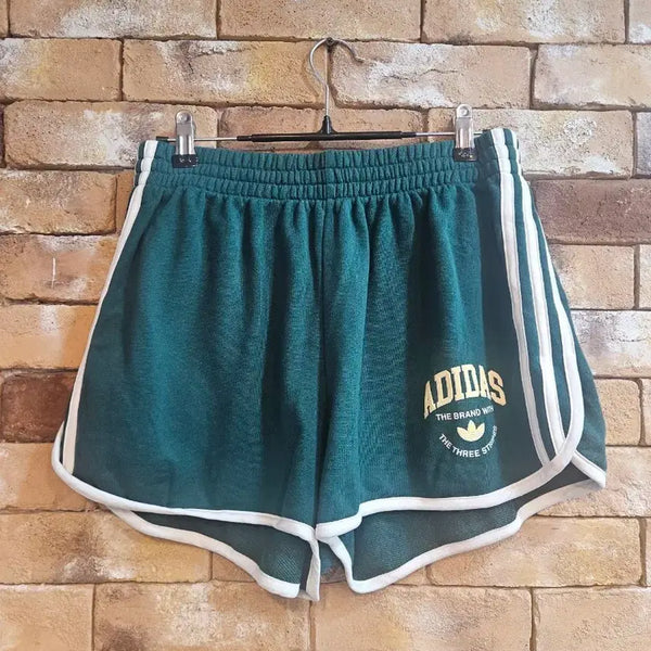 [BUNJANG] Adidas 3-Stripes Training Shorts Green / 아디다스 삼선 트레이닝 반바지 그린
