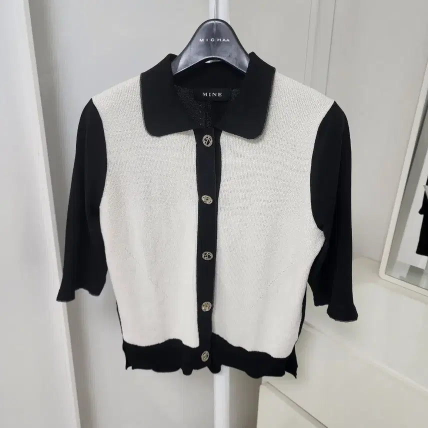[BUNJANG] Mine Cardigan Knit (2022 Model) / 마인 가디건 니트(22년식)