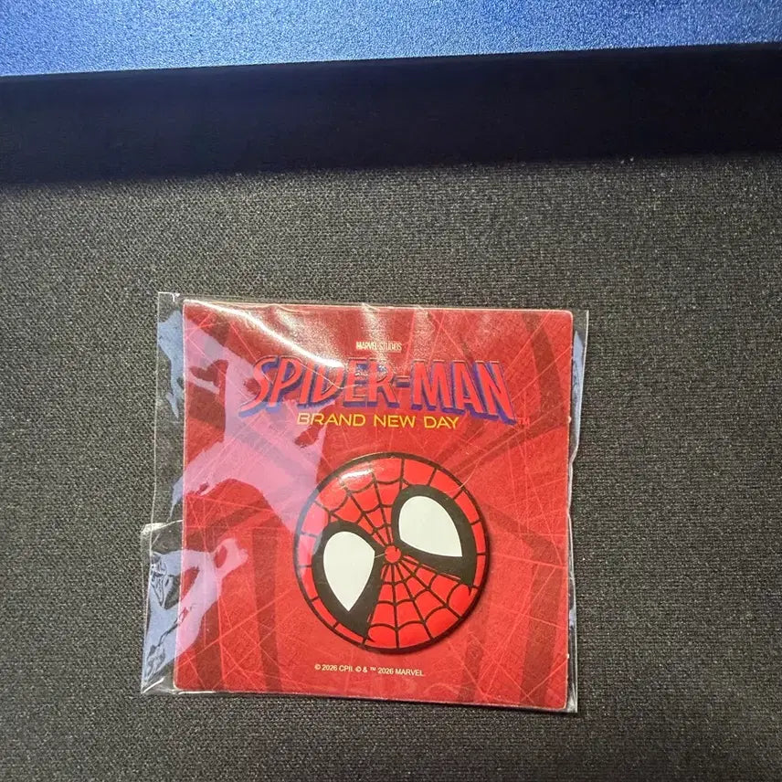 [BUNJANG] Spider-Man Brand New Day Sealed POB Badge / 스파이더맨 브랜드 뉴 데이 미개봉 특전 뱃지