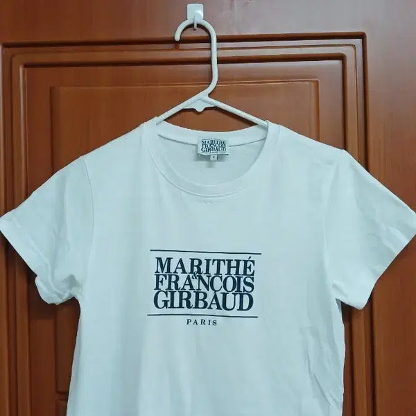 [BUNJANG] Marithe Francois Girbaud Short Sleeve T-Shirt White / 마리떼 프랑소와 저기보 반팔 티셔츠 화이트