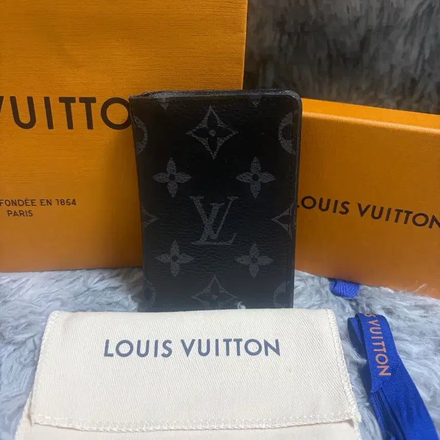 [BUNJANG] Louis Vuitton Pocket Organizer Monogram Eclipse / 루이비통 포켓 오거나이저 모노그램 이클립스