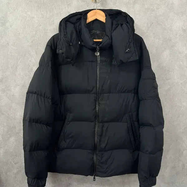 [BUNJANG] Moncler Black Puffer Jacket Size 4 (100/105) / 몽클레어 블랙 푸퍼 패딩 4사이즈 100/105