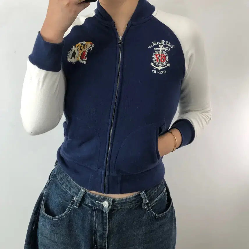 [BUNJANG] Polo Souvenir Cotton Jacket Slim Fit / [딱붙 슬림핏] 폴로 수베니어 코튼 자켓 S(8)