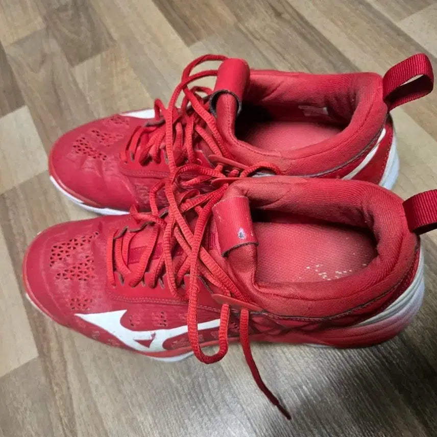 [BUNJANG] Mizuno Volleyball Shoes Red 265 / 미즈노 배구화 레드 265