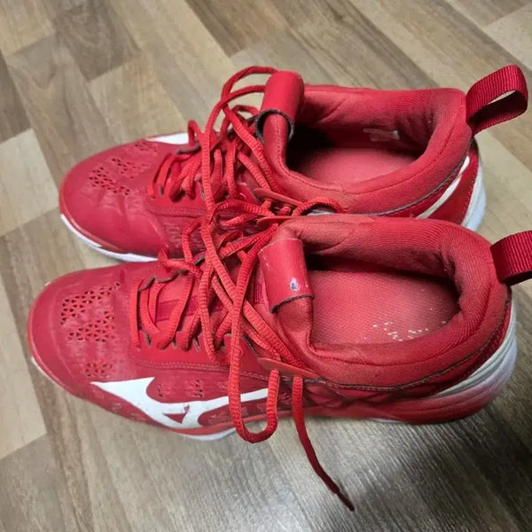 [BUNJANG] Mizuno Volleyball Shoes Red 265 / 미즈노 배구화 레드 265