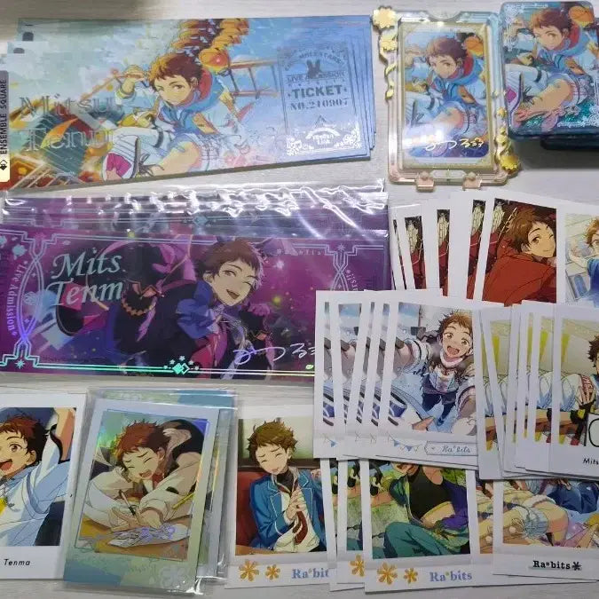[BUNJANG] Ensemble Stars! Tenma Mitsuru Merchandise Bundle Set / 앙스타 굿즈 세트 파샤코레 유사코롯타 라이브티켓 텐마 미츠루
