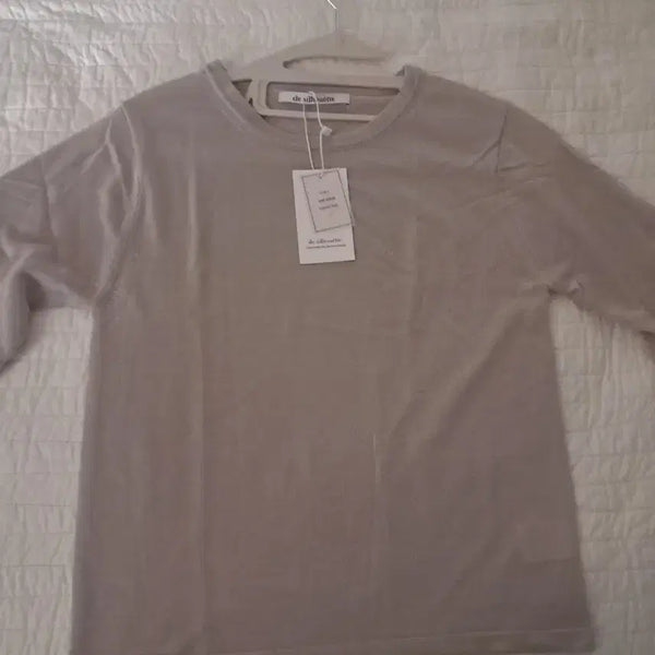 [BUNJANG] SI Ee Summer Beige Knit / 시에 여름 베이지 니트 듀엘지컷에고이스트보브