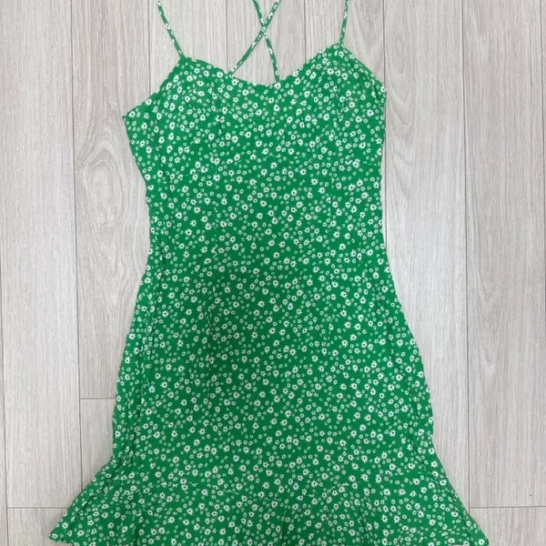 [BUNJANG] ZARA Floral Print Mini Dress / 자라 원피스