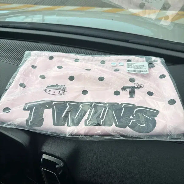 [BUNJANG] LG Twins Tanning Kitty Collaboration Dot Gym Sack / LG트윈스 엘지트윈스 태닝키티 콜라보 도트 짐쌕