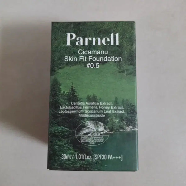 [BUNJANG] Parnell Cica Manuka Skin Fit Foundation SPF50+ PA++++ (0.5) / 파넬 시카마누 스킨 핏 파운데이션 0.5호