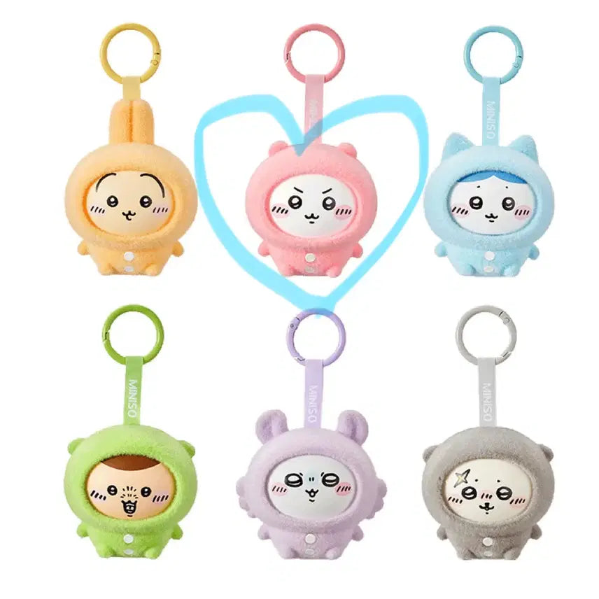 [BUNJANG] Miniso Chiikawa Face Change Keyring Figure / 미니소 정품 치이카와 페이스 체인지 키링 피규어 판매합니다