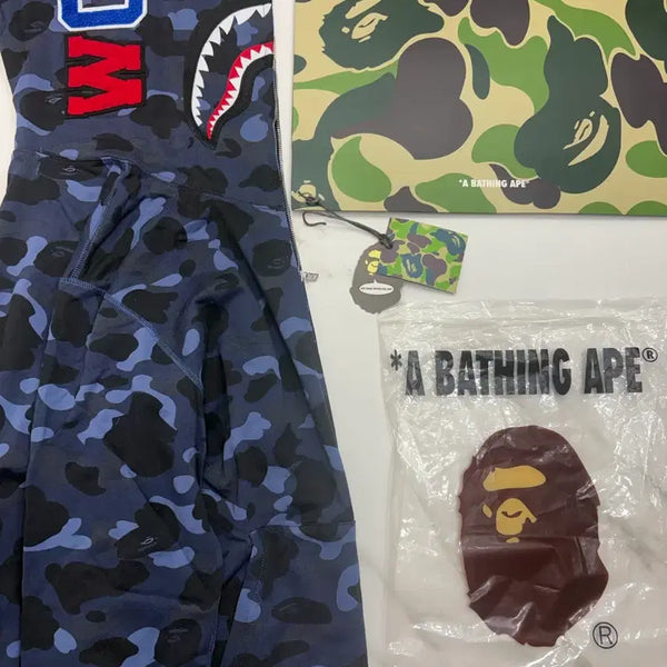 [BUNJANG] BAPE Shark Hoodie / 베이프 샤크후드 청계 새상품