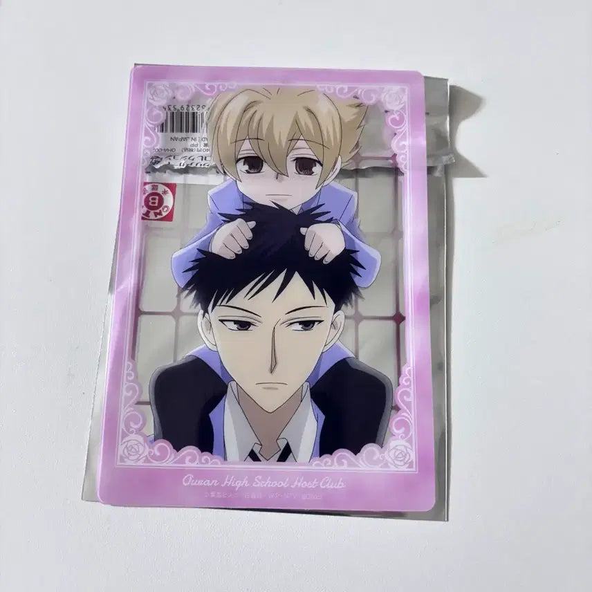 [BUNJANG] Ouran High School Host Club Torivillage Clear Card Set (Hanako & Mori) / 오란고교호스트부 트리빌리지 하니 모리 클리어카드