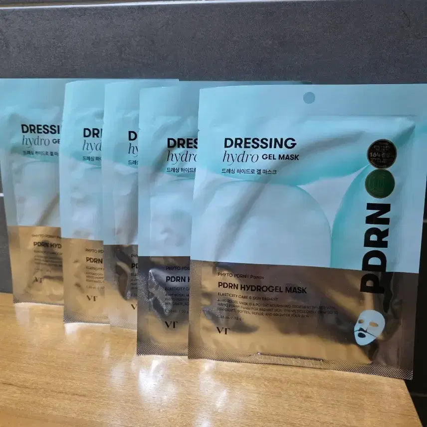 [BUNJANG] VT Cosmetics PDRN Hydrogel Mask 5-Pack / VT PDRN 하이드로겔 마스크 5팩