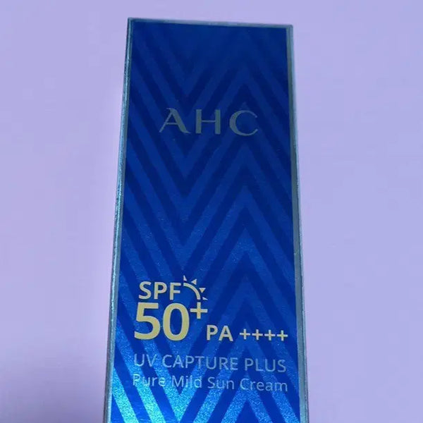 [BUNJANG] AHC UV Capture Plus Pure Mild Sun Cream 90ml / 에이에이치씨 유브이캡처플러스퓨어마일드 선크림 90ml 새상품