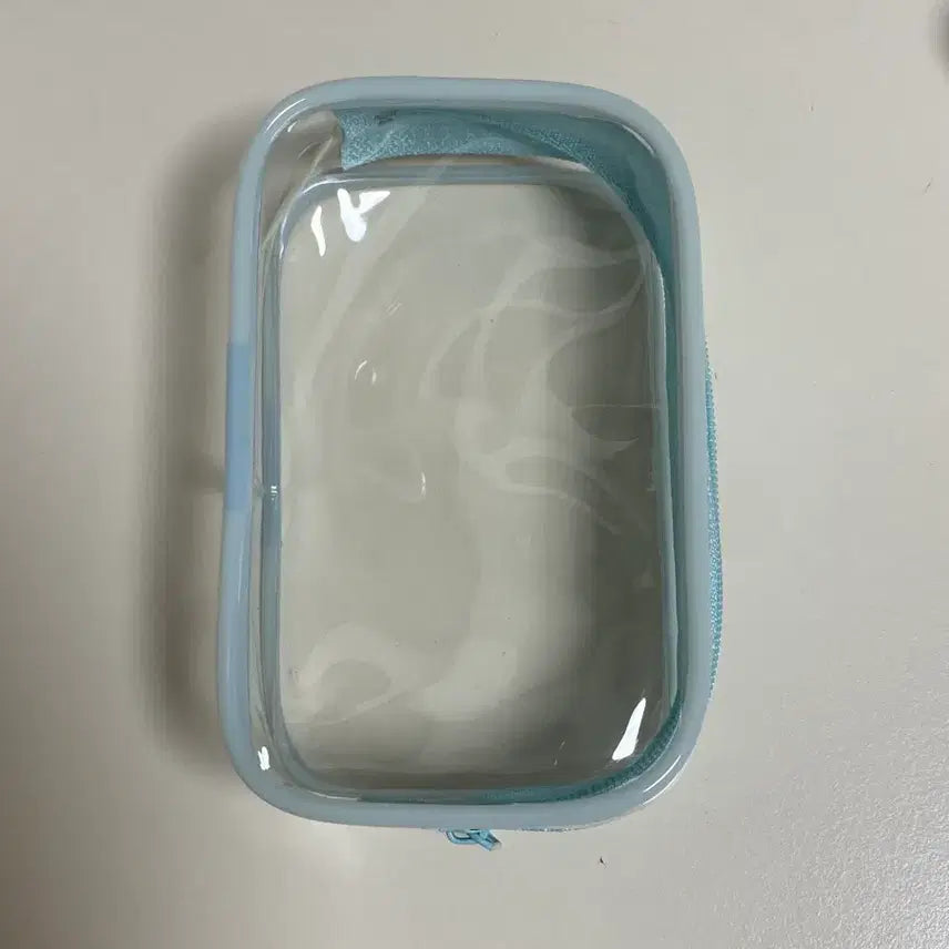 [BUNJANG] Transparent Pouch Zipper Bag for Plush Toys and Photocards / 투명 파우치 지퍼백 인형 보호 포카 민트 민트코어