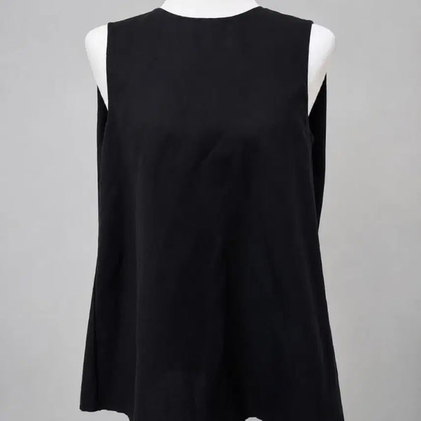 [BUNJANG] COS Black Sleeveless Top / 코스 블랙 민소매 티셔츠